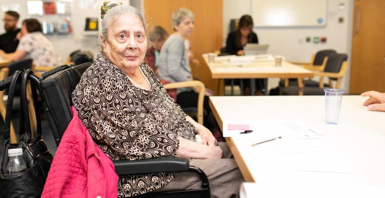 Colleen at Queen Mary's hospital Roehampton