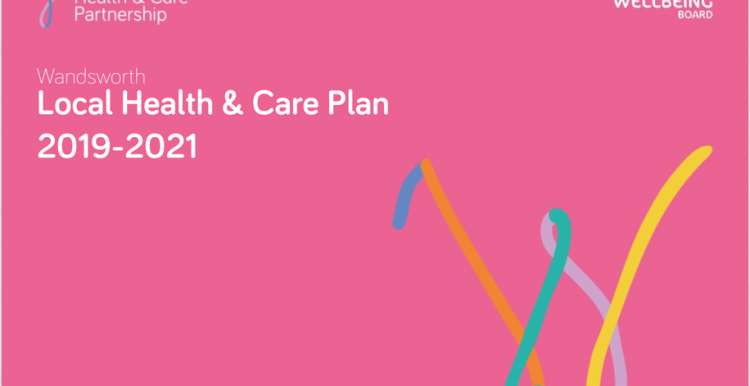 Picture of health and care plan front cover