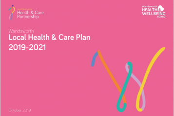 Picture of health and care plan front cover